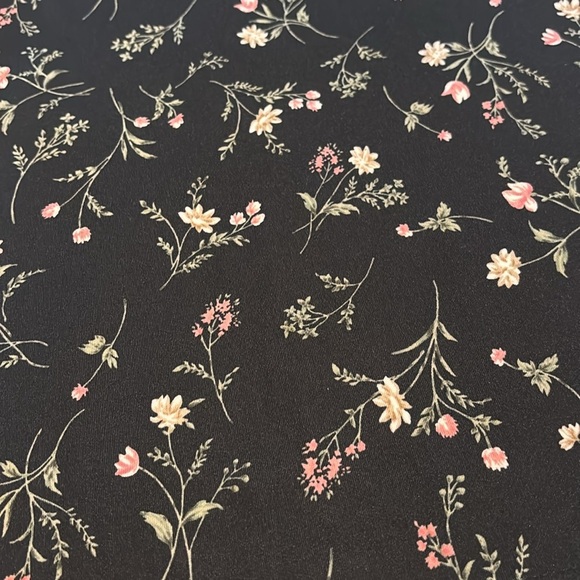 Y2K Charlotte Ruse Floral Black Dress with Pink and White Accents - Picture 2 of 4